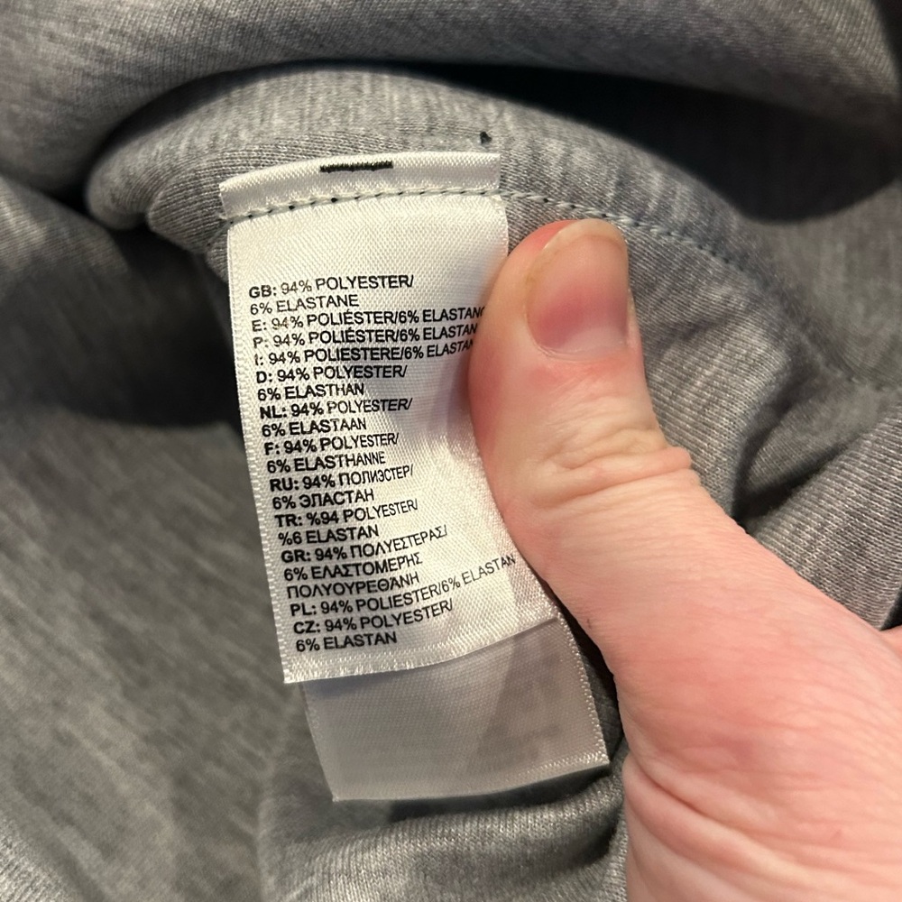 The North Face Neo 3D Thermal Full Zip Jacket Women's Small Gray Black Pockets - Picture 7 of 7